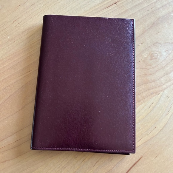 Carven wallet. Never been used. In soft luxury burgundy leather.